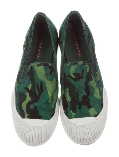 camouflage prada shoes|Prada sneakers no lace.